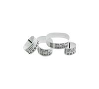Kit Di Cartucce Per Braccialetti Zebra Z-Band UltraSoft (Bianco) 10015355K
