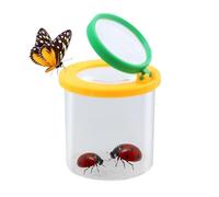 Kit di cattura di mosche per kit di caccia a mosca, kit di cattura di mosche per | scatola di osservazione delle mosche per contenitore lente d'ingrandimento a mosche, doppio ingrandimento per