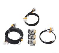 Kit di cavi per interruttore di finecorsa, 6 pezzi, XH2.54 a 3 pin, linea motore passo-passo endstop per Ender 3 CR-10, design affidabile normalmente aperto, facile da installare, aggiornamento per