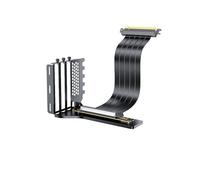 Kit di Cavi Riser per GPU PCIe 3.0 X16, Cavo di Prolunga per Scheda Grafica da 25 cm con Staffa di Montaggio Verticale per Case di Computer da Gioco.