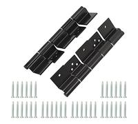 Kit di Cerniere per Porta, 2 Pezzi Cerniera per Attrito per Porta D'ingresso per Funzionamento Regolare in Metallo Nero Ad Alta Resistenza Facile Installazione per 5a Ruota