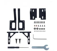 Kit di cerniere per porte in lega di alluminio per Bambu Lab X1 P1 Series, aggiornamento grandangolare da 180° a 270°, montaggio per porta scatola in metallo con viti