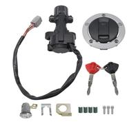 Kit di chiavi for serratura sella, tappo serbatoio, tubo dell'olio, interruttore di accensione, adatto for GSXR 1000 600 750