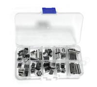 Kit Di Chip Integrati NE555 LM324 In ABS Nero 85PCS