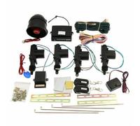 Kit di chiusura centralizzata for porta senza chiave Sirena allarme for auto con telecomando for