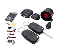 Kit di chiusura centralizzata universale per auto, stile 13, con sensore di scossa + scatola di controllo + 2 telecomandi di ricambio per serratura centralizzata dell'auto
