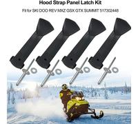 Kit Di Chiusura Del Pannello Della Cinghia Del Cofano 4x Componenti Leggeri