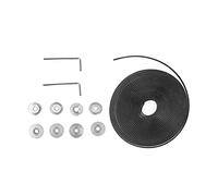 Kit di cinghia della ruota sincrona in lega di alluminio 20 denti Timing puleggia set 5 metri di stampa 3D