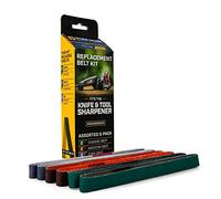 Kit di cinghie assortito WORK SHARP - WSSA0002012 Kit di cinghie per affilatrice di coltelli e utensili - Abrasivi di alta qualità per attività di affilatura e molatura