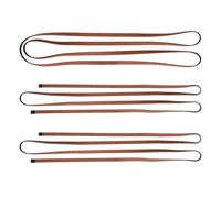 Kit di cinghie per stampante 3D Bambulab - Cinghia di trasmissione di ricambio per assi X/Y/Z P1P P1S - Cinghia in gomma antiscivolo per movimento di precisione (set di 3 cinghie)