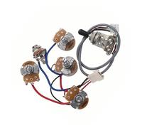 Kit Di Circuiti Elettronici Per Gruppo Cablaggio Precablato Per Chitarra 2V2T 500K Cablaggi Per Chitarra