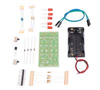 Kit di circuiti gate a componenti discreti Kit elettronico fai-da-te per la formazione sperimentale Circuito analogico con materiale ABS Componenti elettrici portatili leggeri per