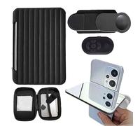 Kit di clip a specchio per fotocamera per smartphone, kit con clip per specchio e riflettore, rotazione a 360 gradi, per cellulare, per foto da viaggio, vacanze, selfie