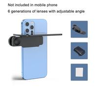 Kit di clip di riflessione dello specchio della fotocamera dello smartphone regolabile per iPhone & Telefoni Riflessione di vetro HD per specchio fotografico creativo