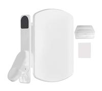 Kit di clip per specchio per fotocamera universale per cellulare, angolo regolabile, kit di clip a specchio per fotocamera per smartphone, riflettore da viaggio regolabile per una facile