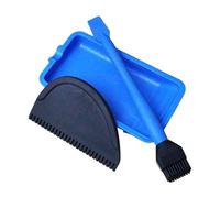 Kit Di Colla In Silicone Per Lavorazione Del Legno - Strumento Di Applicatore Fai -da -te Portatile Set Con Spazzole Larghe E Strette, Spargitore Di Silicone Riutilizzabile Per Mestieri, Riparazioni I