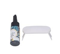 Kit di Colla per Resina UV, Facile da Usare Ampie Applicazioni Kit di Resina UV Indurimento Rapido Pratico Fai-da-te per la Creazione di Gioielli (Etichetta blu)