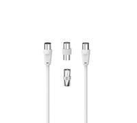 Kit di collegamento antenna, cavo. di ant., 10 m, 2 adatta. coassiale, 3 p.