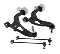 Kit di collegamento barra stabilizzatrice con giunto sferico del braccio di controllo inferiore anteriore 4 pezzi compatibile con Ford Explorer 2011-2019 BB5Z3079B GB5Z3078D