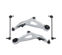 Kit di collegamento finale della barra stabilizzatrice del braccio di controllo inferiore anteriore, 4 pezzi, compatibile con Nissan Pathfinder Infiniti JX35 2013 2014 2015 2016 2017
