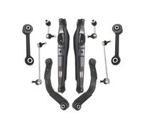 Kit di collegamento laterale bracci di controllo inferiori superiori posteriori imposta 10 pezzi compatibili con calibro bussola dal 2007 al 2009