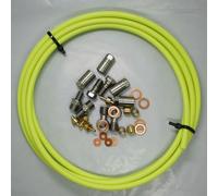 Kit di collegamento per bicicletta idraulico freno a disco per Hope anteriore posteriore leva freno 2,5 m (verde)