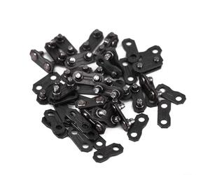 Kit di collegamento per motosega passo 0,325, 24 set di maglie preimpostate calibro .050 e 0,058 e cinghie di fissaggio per la manutenzione della catena Carlton