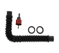 Kit di collegamento tubo per barilotto pioggia legame 2 secchi con deviatore la conservazione dell'acqua Recupero efficace Installazione facile i lavori giardino