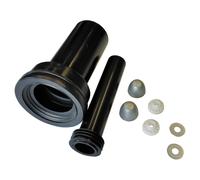 KIT DI COLLEGAMENTO WC SOSPESO UNIVERSALE L=230 MM - CANOTTO + SCARICO