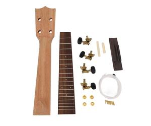Kit di Collo Ukulele, per le Manopole a Corda a Torna Al Collo Ukulele per la Tastiera in Palamewood Set per da 23 Pollici