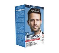 Kit di colorazione per uomo 3 castano scuro cenere Renée Blanche