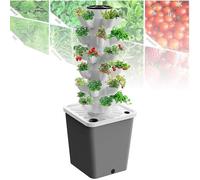 Kit di coltivazione idroponica - Sistema aeroponico per giardinaggio indoor con timer e vasi a rete per coltivare erbe, frutta e verdura