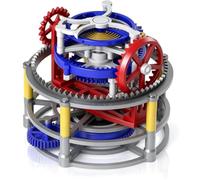 Kit di componenti del modello Tourbillon a triplo asse stampato in 3D | Kit di trasmissione meccanica a ingranaggi, movimento a triplo asse for l'istruzione, esperimenti di fisica e decorazioni.