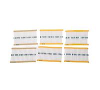 Kit di componenti elettronici da 1400 pezzi Kit resistore a film metallico Kit diodi LED a semiconduttore for varie apparecchiature elettroniche radio Componente