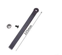 Kit di componenti per attacchi snowboard con fibbie a cricchetto e cinghie per l'integrazione della linguetta delle dita dei piedi (B)