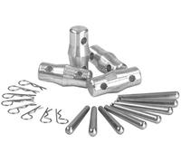 KIT DI CONNESSIONE RAPIDO EFESTO PER AMERICANE CON 4 OGIVE, 8 SPINE E 8 MOLLE EF