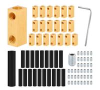 Kit Di Connessione Terminale Giallo Per Giunzione Cavi 8 AWG 20 Amp