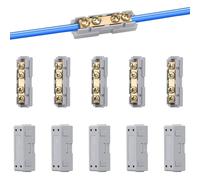 Kit Di Connettori A Filo 6 AWG 10PCS 80A Terminale Di Collegamento Splicing