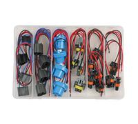 Kit Di Connettori Elettrici Per Fari Assortiti Ford E Vauxhall 24 Pezzi 37414