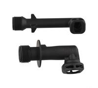 Kit di connettori in due pezzi per idropulitrice Karcher Inlet 5064-3950 Outlet 5064-3960, accessorio per idropulitrice per modelli K2 K3, sicuro, resistente alle perdite, resistente, nero, facile da