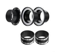 Kit di connettori magnetici per tubi di raccolta della polvere da 10,2 cm con gomma EPDM per assorbimento degli urti per una lavorazione silenziosa del legno, include morsetti in acciaio inossidabile