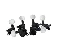 Kit di connettori per accordatura per chitarra Colore Nero Chitarra Meccaniche Di Bloccaggio Chitarra Pirolo Di Accordatura Per Chitarra Testa Della Macchina(3R 3L)