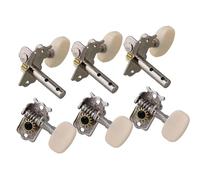 Kit di connettori per accordatura per chitarra Meccanismi Per Accordatura A Corda Aperta Per Chitarra In Argento Chiavi Di Accordatura Parti Di Ricambio In Materiale Metallico