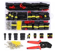 Kit di connettori per cavi auto impermeabili 352 pezzi pinza crimpatrice kit di