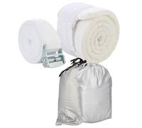 Kit di connettori per - Twin To King Mattress Bridge, imbottitura in schiuma con e memoria, imbottitura extra spaziosa | comoda soluzione di biancheria da per prolunga per Hu