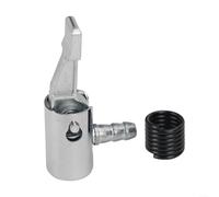 Kit di connettori per valvole pneumatici, include 12 adattatori in metallo per un gonfiaggio rapido sui veicoli (1 pz)