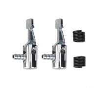 Kit di connettori per valvole pneumatici, include 12 adattatori in metallo per un gonfiaggio rapido sui veicoli (2 pezzi)
