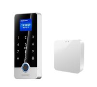 Kit di controllo accessi RFID for impronte digitali Kit serratura intelligente Cancello elettronico Apri Bluetooth Set digitale domestico biometrico,Sicurezza(J200F-M1)