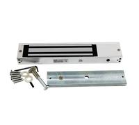 Kit di controllo accessi Serratura elettrica 280KG 600lbs di tenuta Serratura della porta 12V Serratura magnetica ZL Staffa U Accessori for controllo accessi,Sicurezza(280Kg-12V-delay)