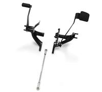 Kit di controllo avanti standard esteso per Harley Softail Rider con pedane dal 2018 in poi (controllo avanti nero)